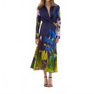 NEW MUMA WORLD in the garden venus maxi dress in multi